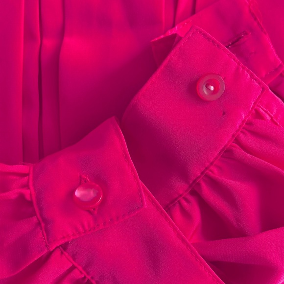 Vintage pink Impromptu Mandarin neck blouse - Picture 8 of 8